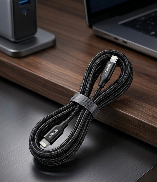 Anker Type C To Lightining Cable 27W 2 Meter Braided Cable