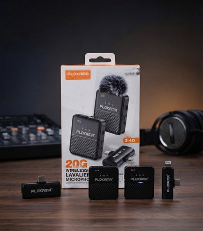 Plokama VM-60 Dual Wireless Mic