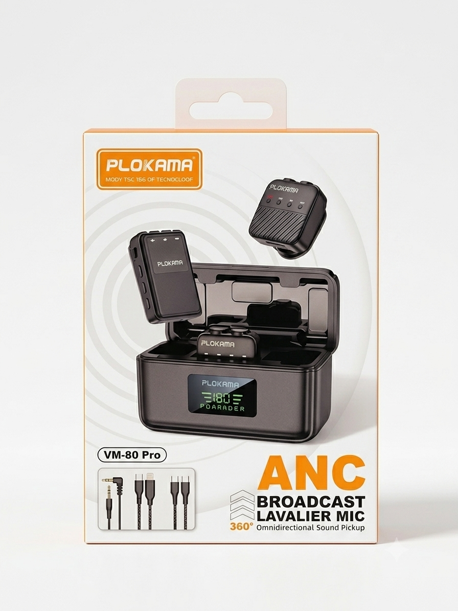 Plokama V-80 Pro ANC Dual Mic