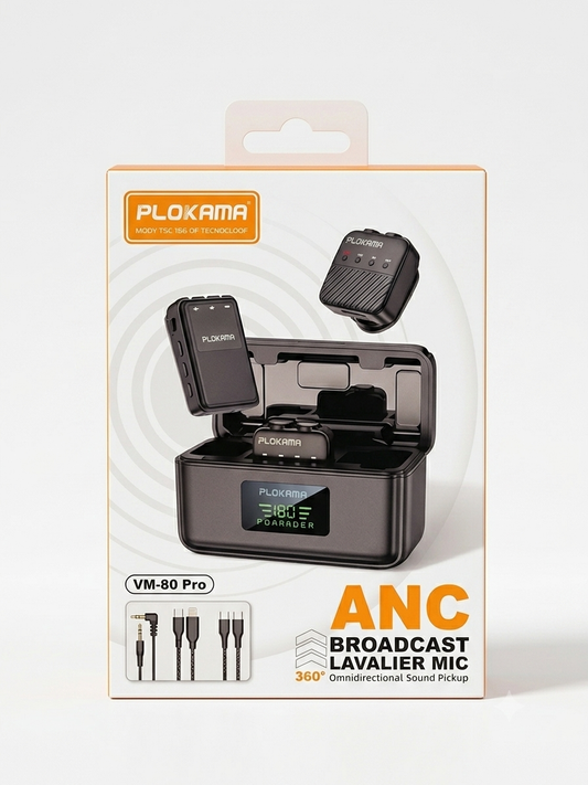 Plokama V-80 Pro ANC Dual Mic