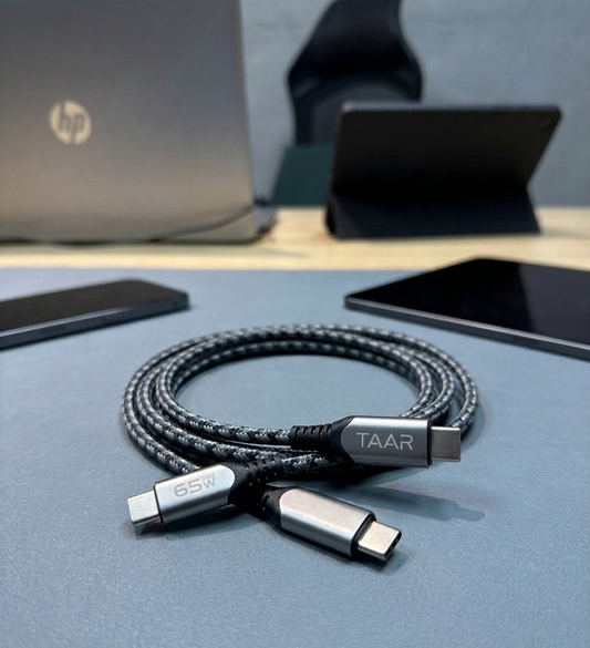 Taar Power Link II USB-C to USB-C braided Cable