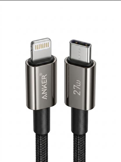 Anker Type C To Lightining Cable 27W 2 Meter Braided Cable