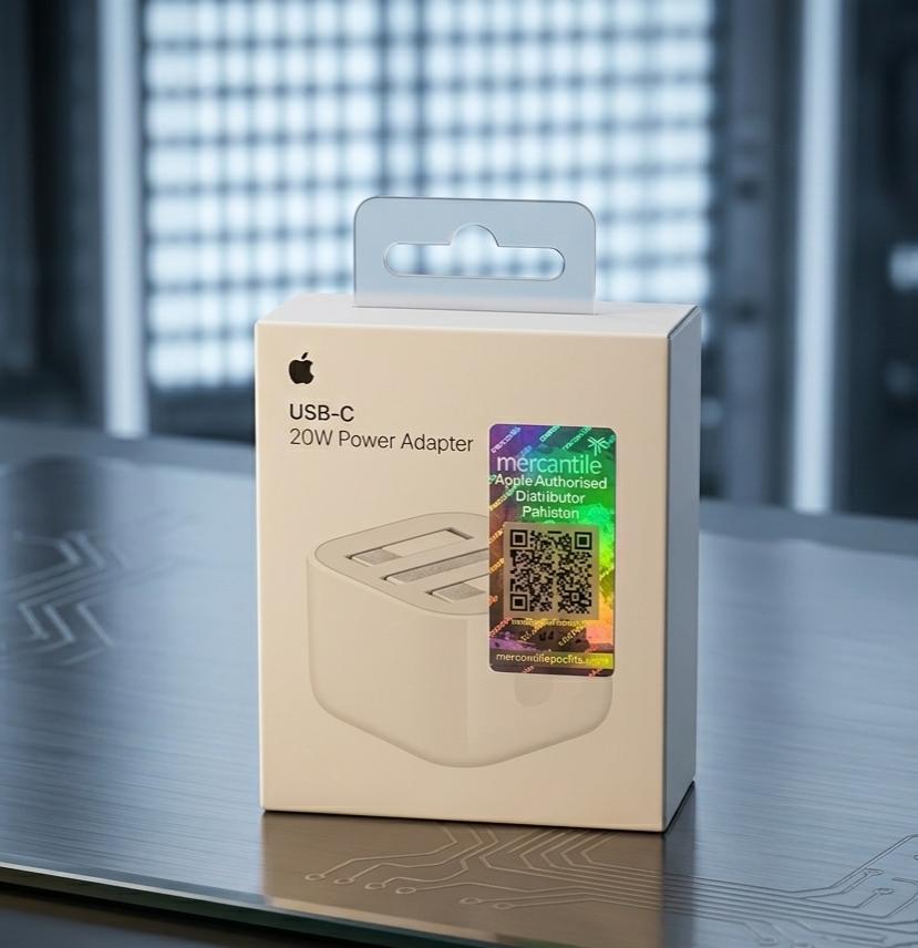Apple 20W Original Charger 1 Year Mercantile Warranty