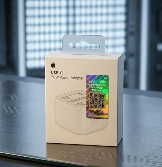 Apple 20W Original Charger 1 Year Mercantile Warranty