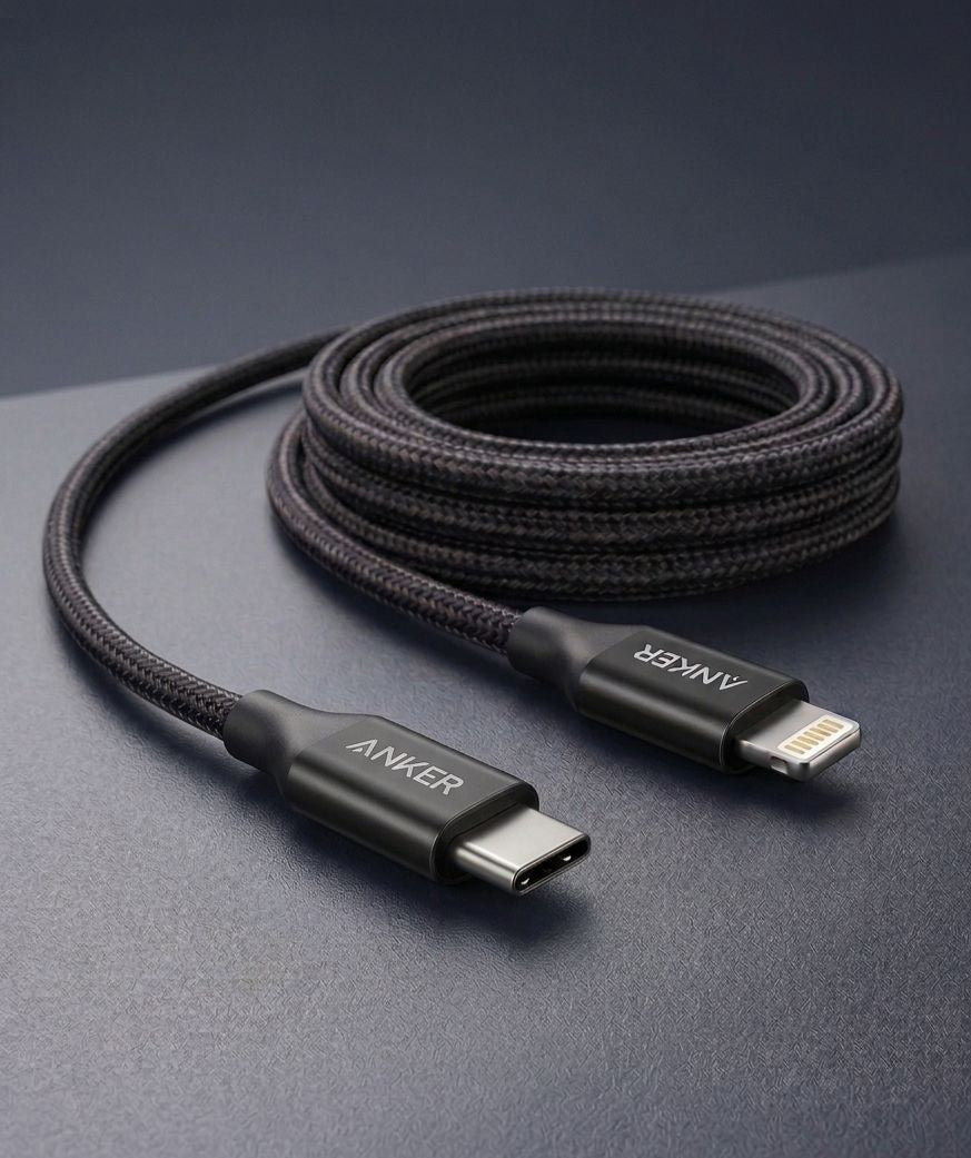 Anker Type C To Lightining Cable 27W 2 Meter Braided Cable