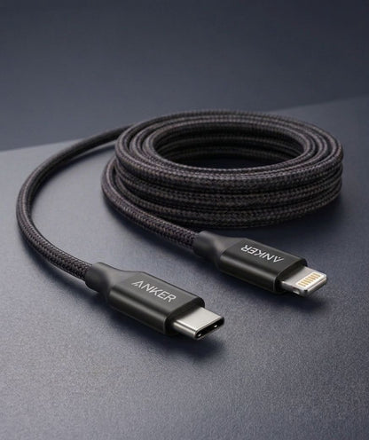 Anker Type C To Lightining Cable 27W 2 Meter Braided Cable
