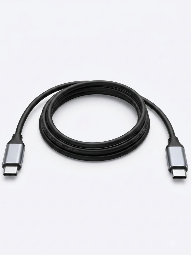 Type C To Type C Cable 100W 4k Supported Fast Charging Cable