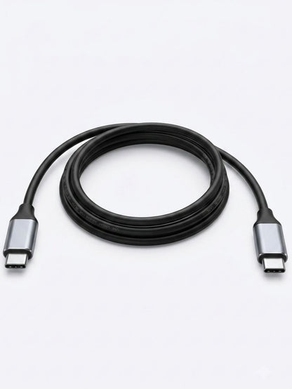 Type C To Type C Cable 100W 4k Supported Fast Charging Cable